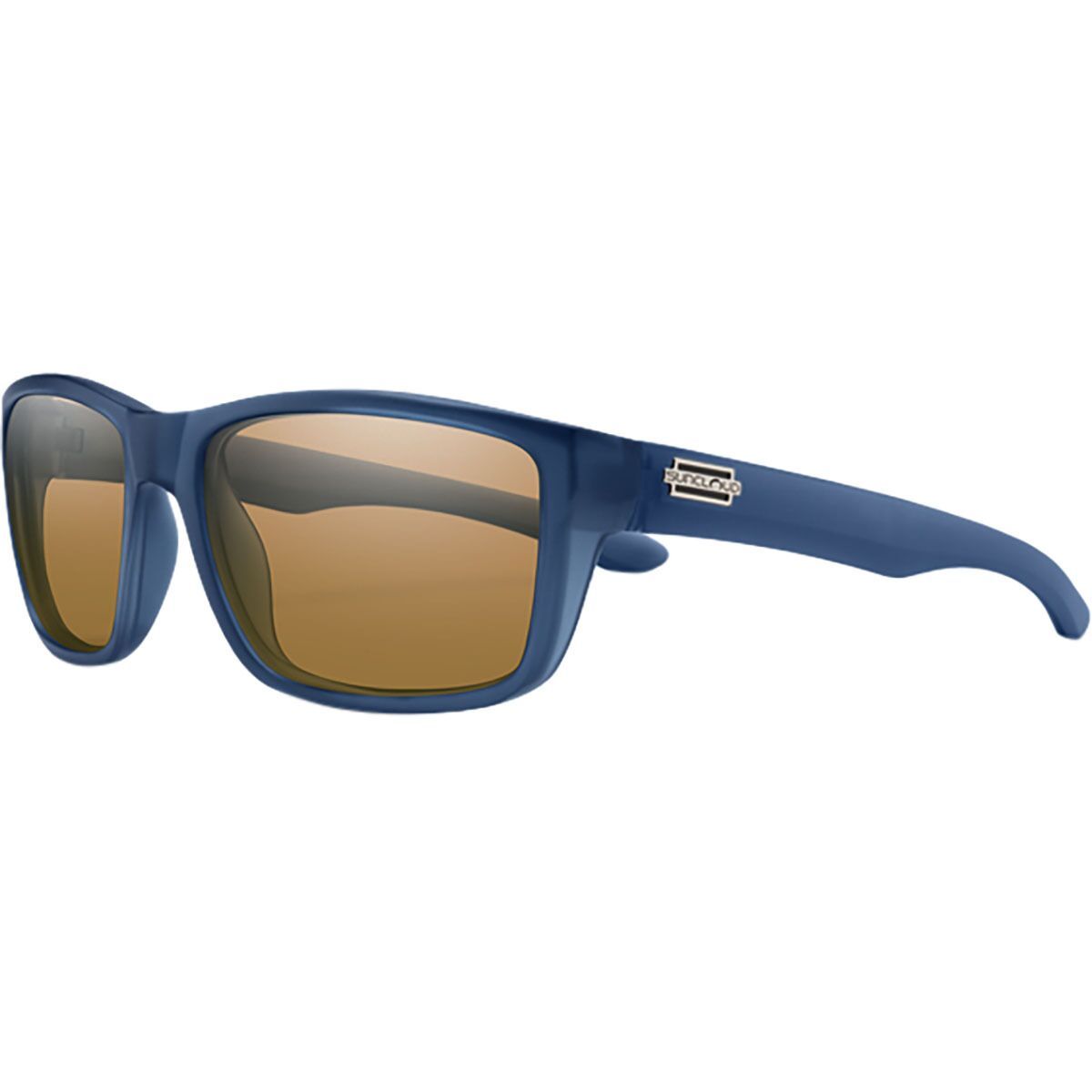 Image of Suncloud Polarized Optics Mayor Polarized Sunglasses - Men's Matte Crystal Denim/Polarized Brown, One Size