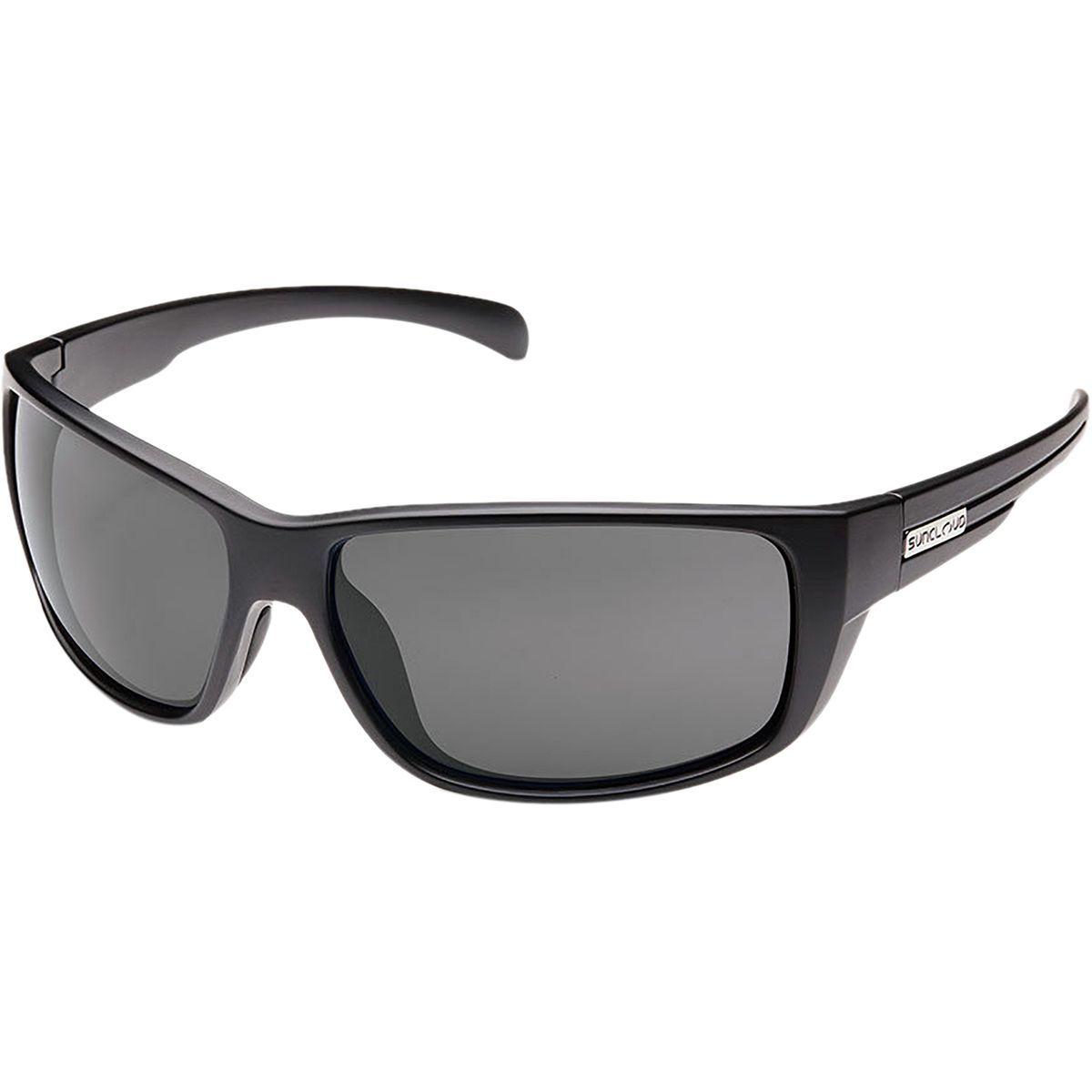 Image of Suncloud Polarized Optics Milestone Polarized Sunglasses Matte Black/Gray, One Size