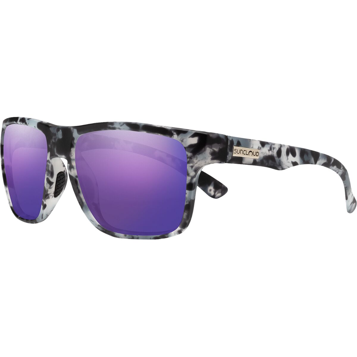 Image of Suncloud Polarized Optics Rambler Polarized Sunglasses Matte Ice Tortoise, One Size