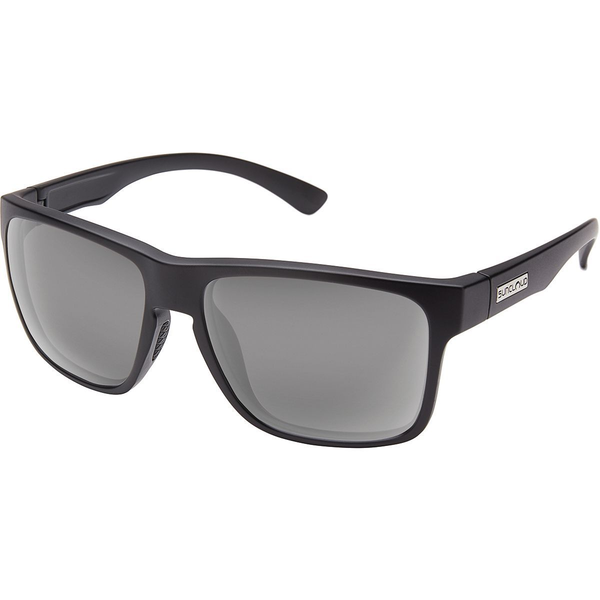 Image of Suncloud Polarized Optics Rambler Polarized Sunglasses Matte Black/Polarized Gray, One Size