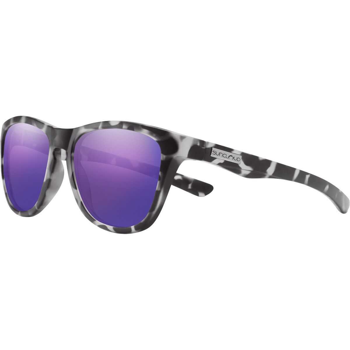 Image of Suncloud Polarized Optics Topsail Polarized Sunglasses Matte Ice Tortoise, One Size
