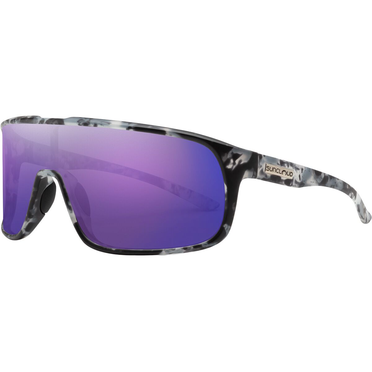 Image of Suncloud Polarized Optics Double Up Polarized Sunglasses Matte Ice Tortoise, One Size