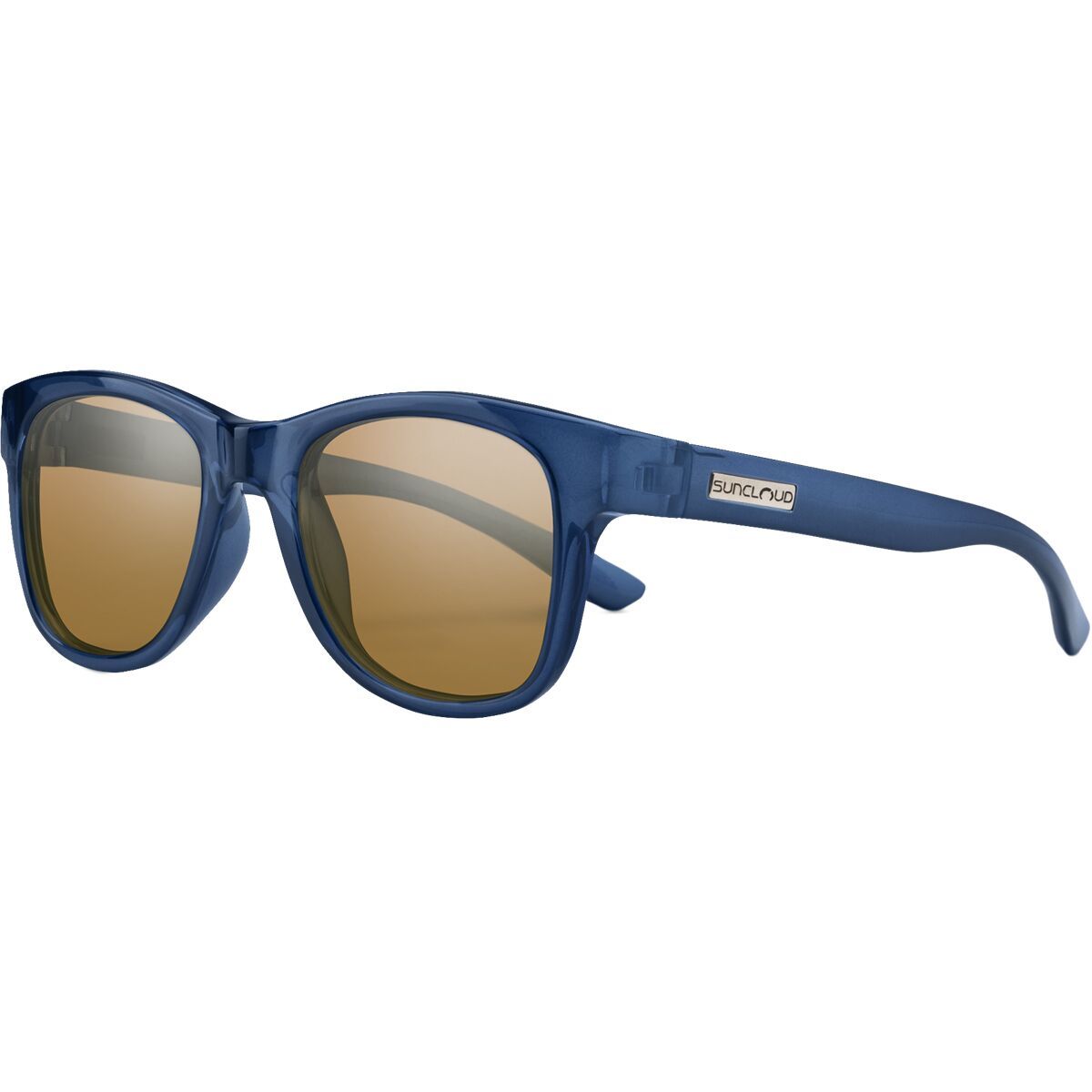 Image of Suncloud Polarized Optics Leeway Polarized Sunglasses Crystal Denim/Polarized Brown, One Size