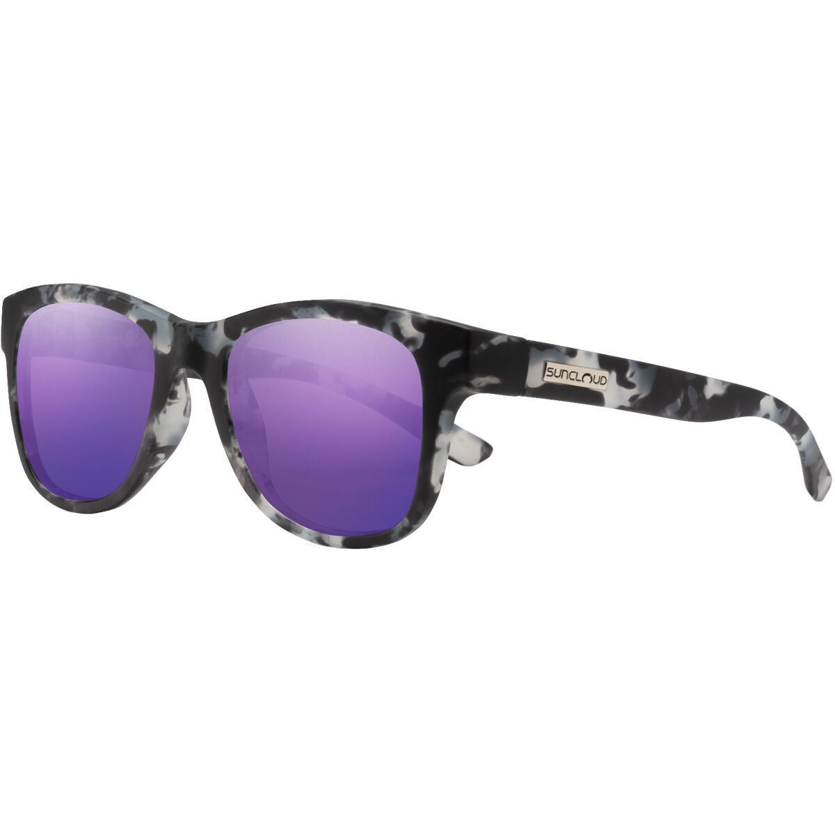 Image of Suncloud Polarized Optics Leeway Polarized Sunglasses Matte Ice Tortoise, One Size