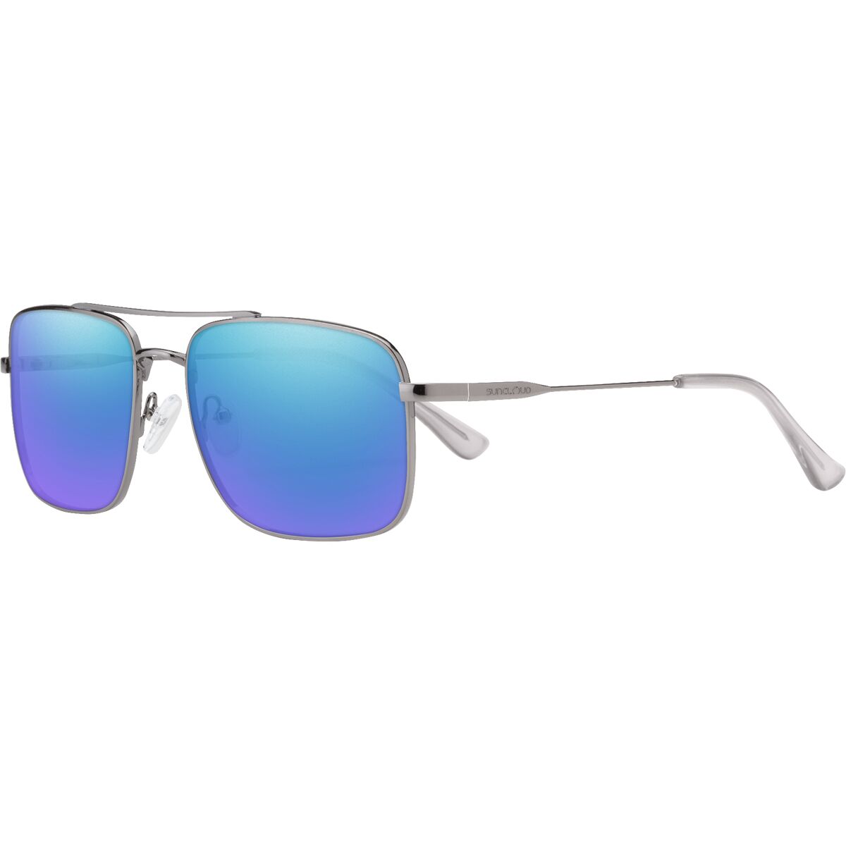Suncloud Polarized Optics Suncloud Polarized Optics Payback Polarized Sunglasses Gunmetal/Polarized Blue Mirror, One Size