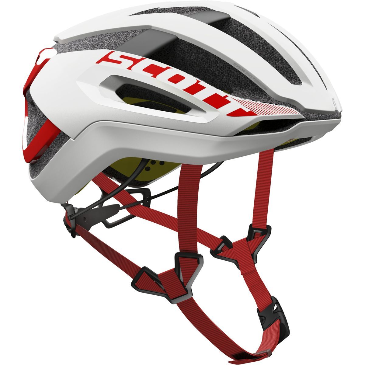 Scott Centric Plus Helmet White/Red, S