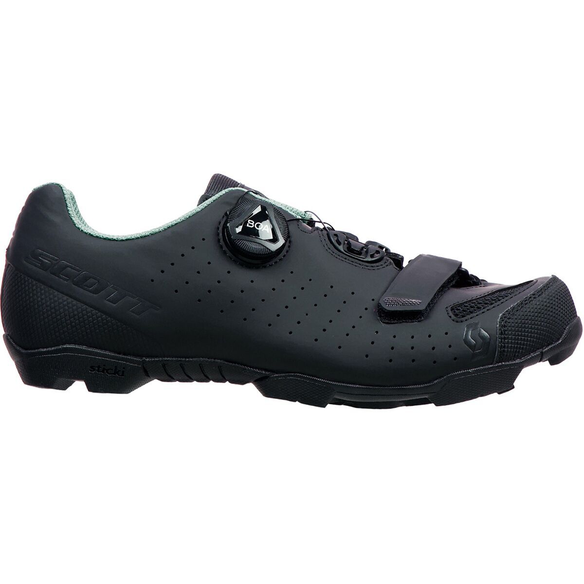 Scott MTB Comp BOA Lady Cycling Shoe - Women's Black/Light Blue, 37.0