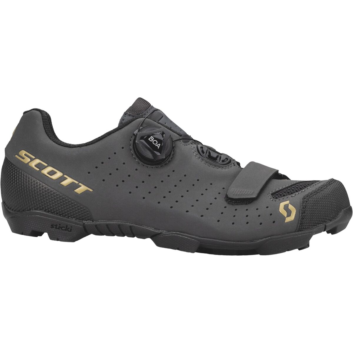 Image of Scott MTB Comp BOA Lady Cycling Shoe - Women's Dark Grey/Black, 41