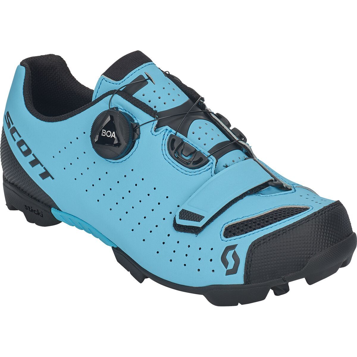 Scott MTB Comp BOA Lady Cycling Shoe - Women's Light Blue/Black, 36.0