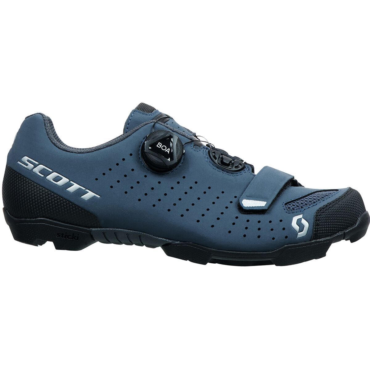 Scott MTB Comp BOA Lady Cycling Shoe - Women's Matt Blue/Dark Grey, 42.0
