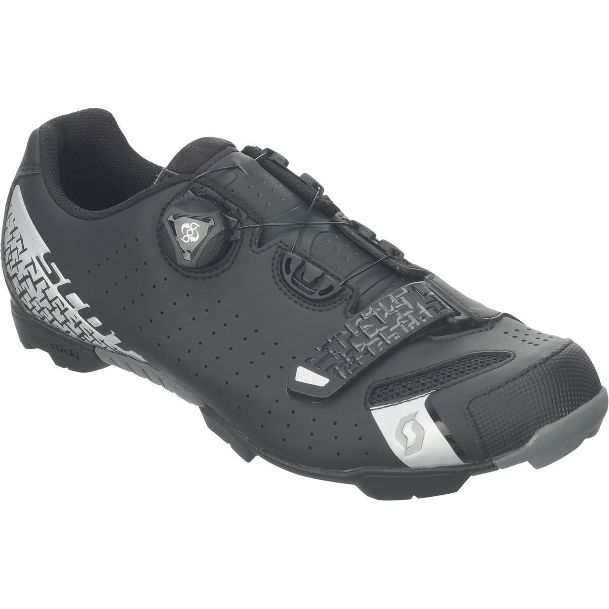 Scott MTB Comp BOA Lady Cycling Shoe - Women's Matte Black/Silver, 39.0