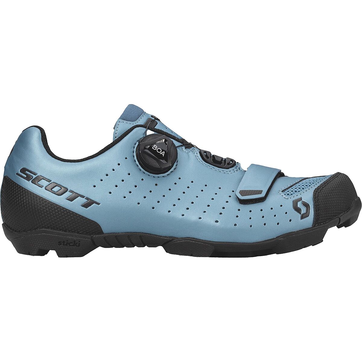 Scott Scott MTB Comp BOA Lady Cycling Shoe - Women's Metallic Blue/Black, 40