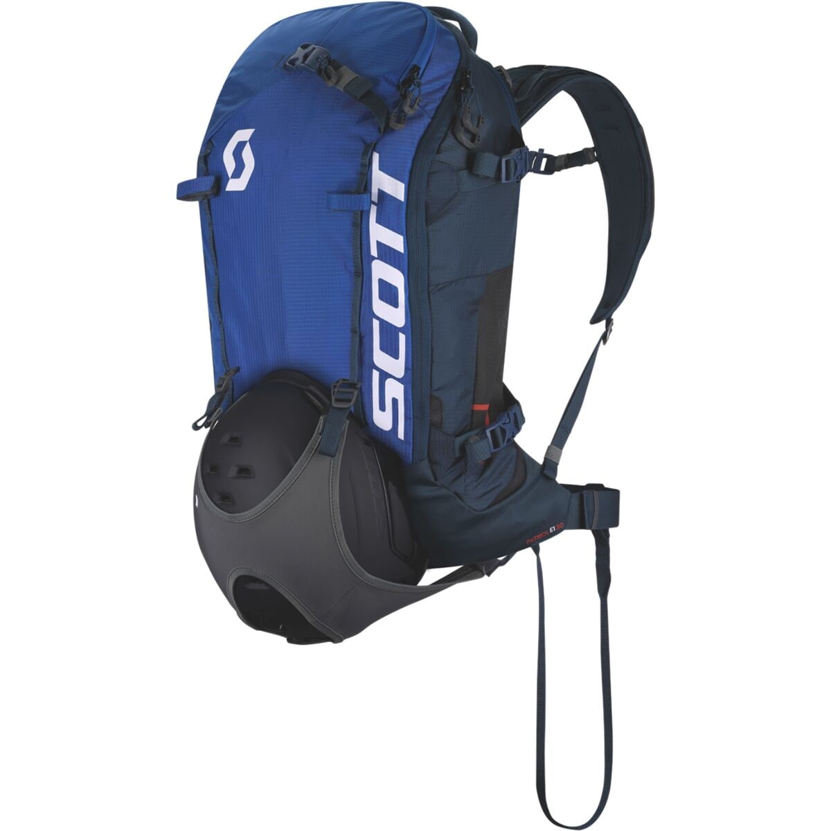 Scott Backcountry Patrol AP 30L Airbag Backpack + E1 Alpride Kit Blue/Dark Blue