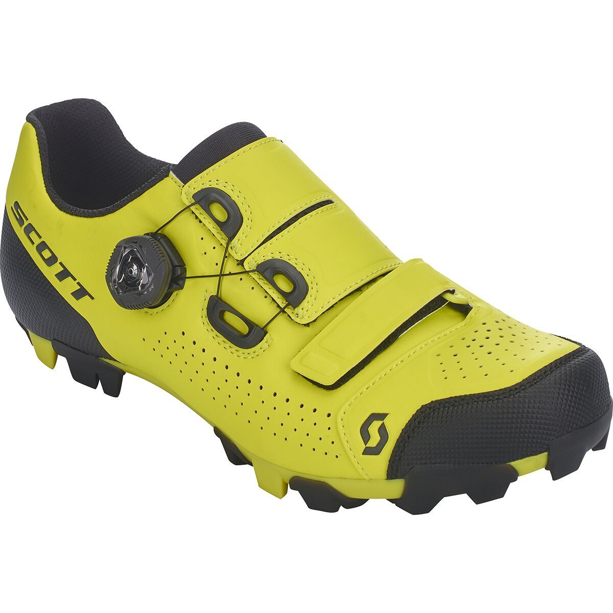 Scott MTB Team BOA Cycling Shoe - Men's Yellow/Black, 40.0