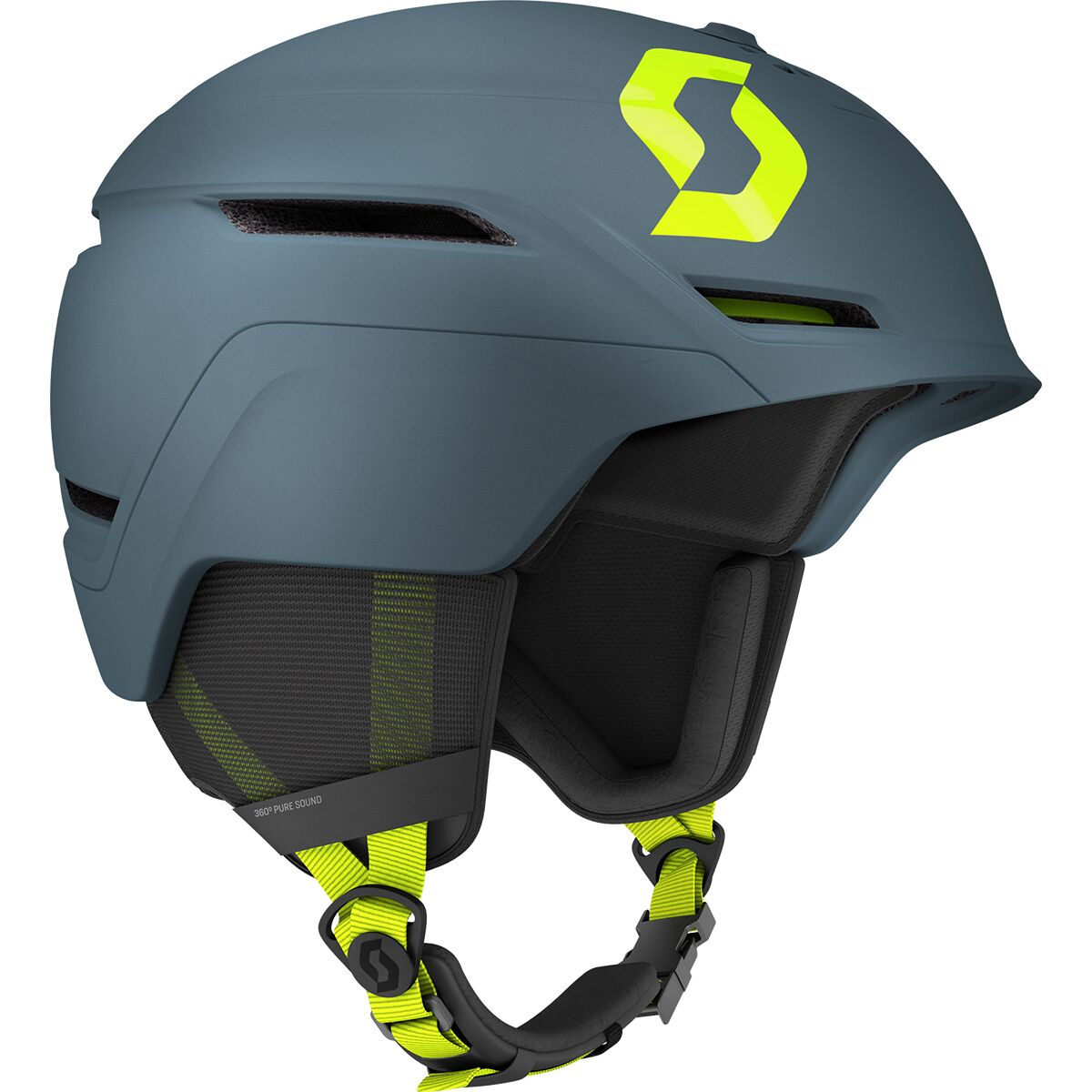 Scott Symbol 2 Plus Helmet Storm Grey/Ultralime Yellow