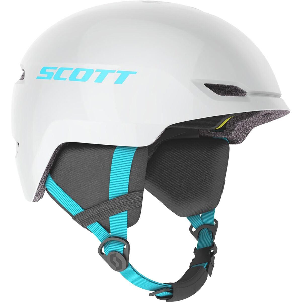 Scott Keeper 2 Plus Helmet - Kids' Pearl White/Breeze Blue