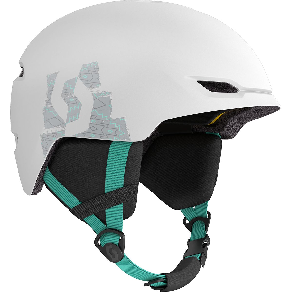 Scott Keeper 2 Plus Helmet - Kids' White/Mint Green