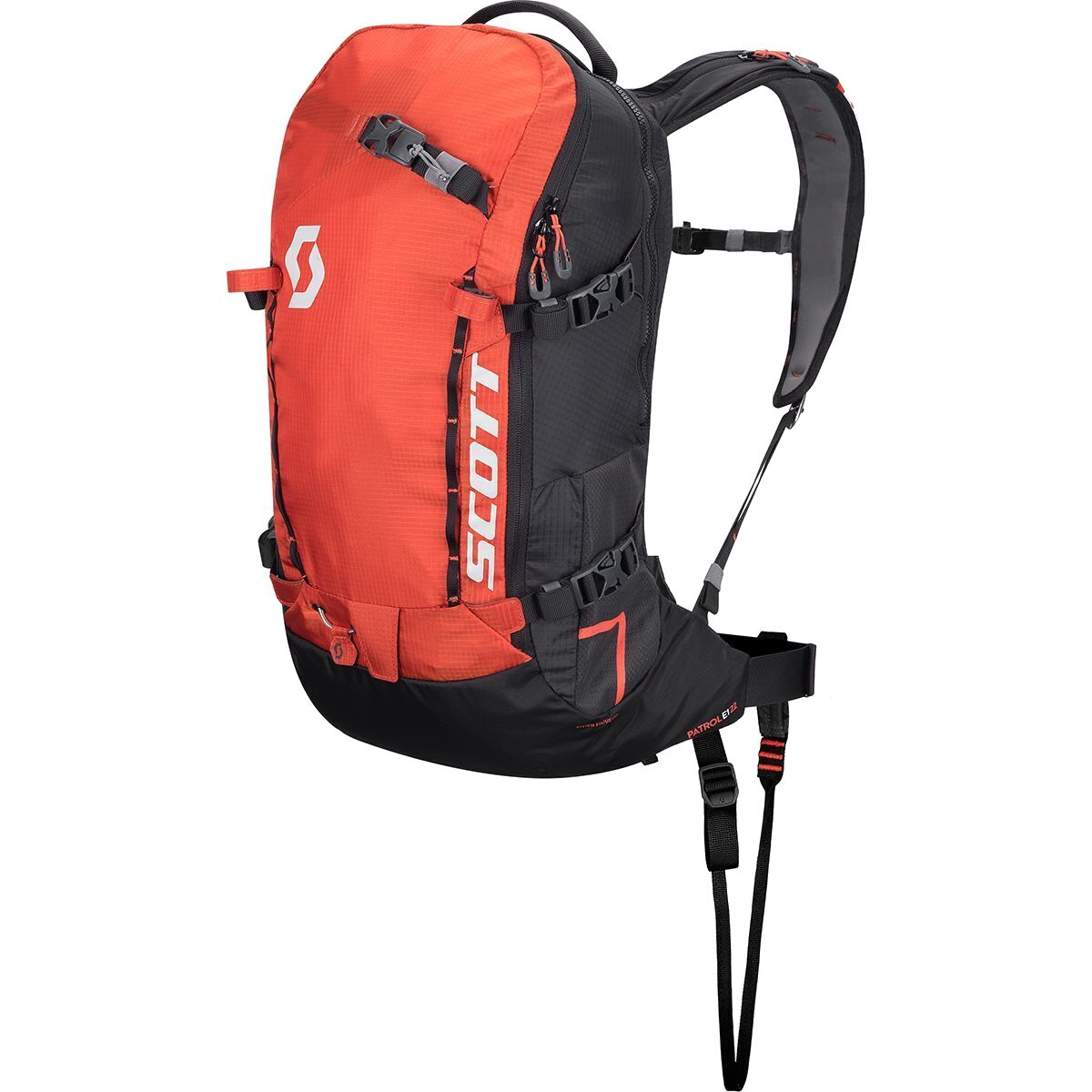 Scott Backcountry Patrol E1 22L Airbag Avypack Kit Burnt Orange/Black, Small