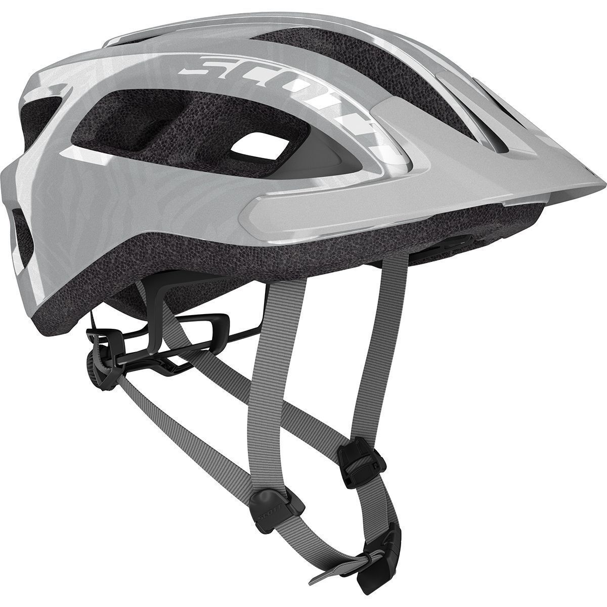 Image of Scott Supra Helmet Vogue Silver, One Size