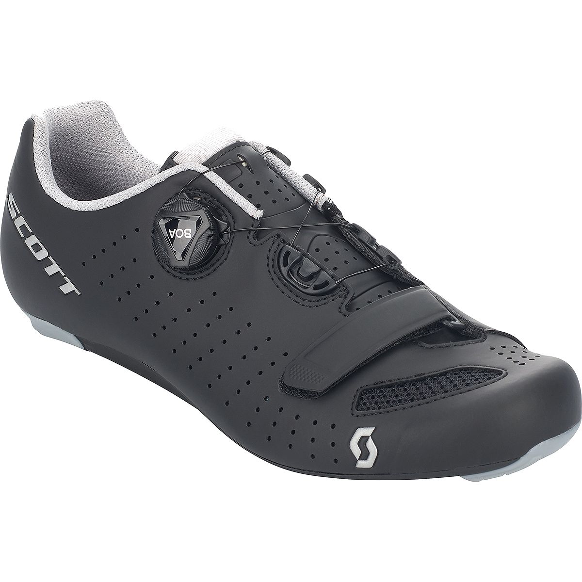Image of Scott Road Comp BOA Cycling Shoe - Men's Black/Silver, 42.0