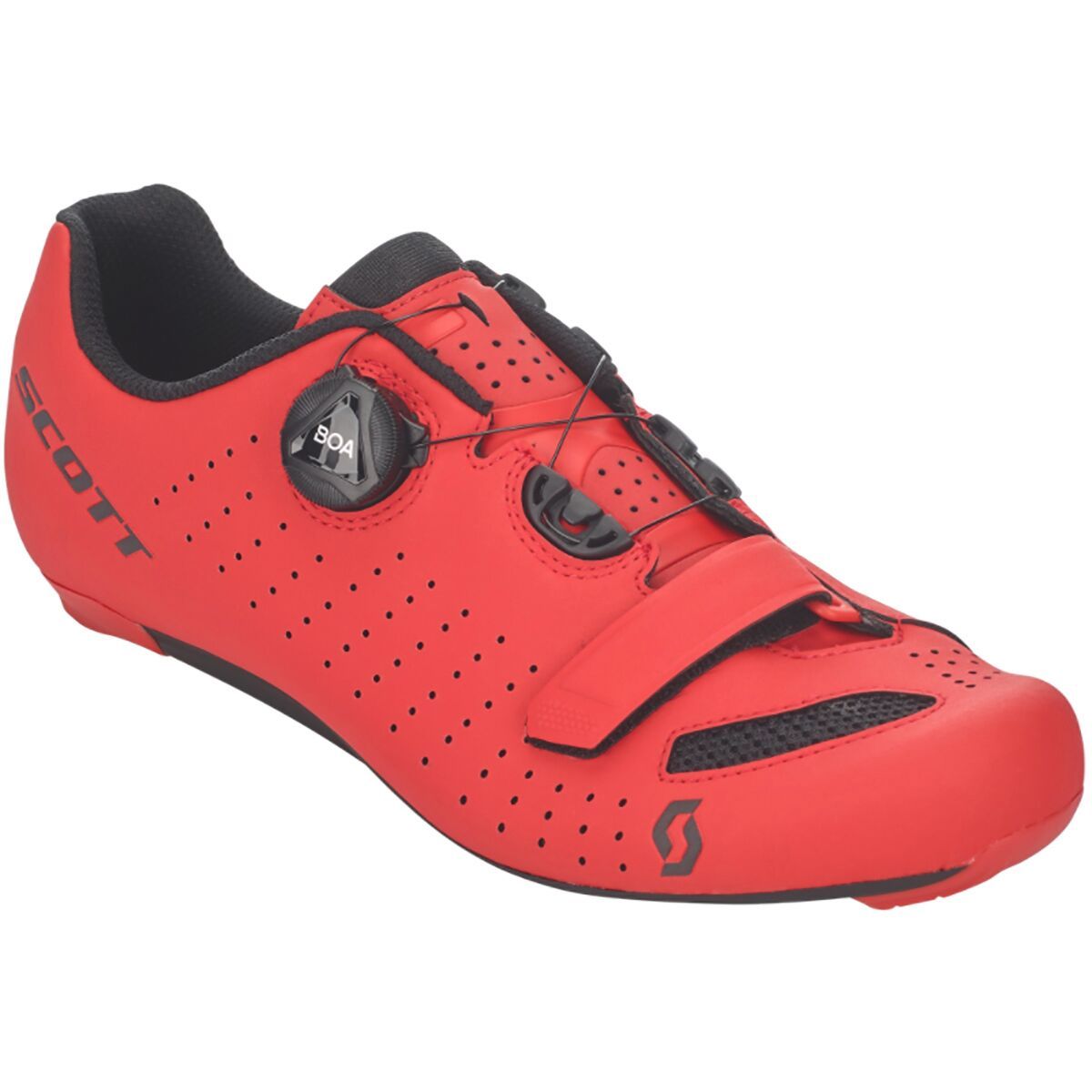 Scott Road Comp BOA Cycling Shoe - Men's Matte Red/Black, 42.0