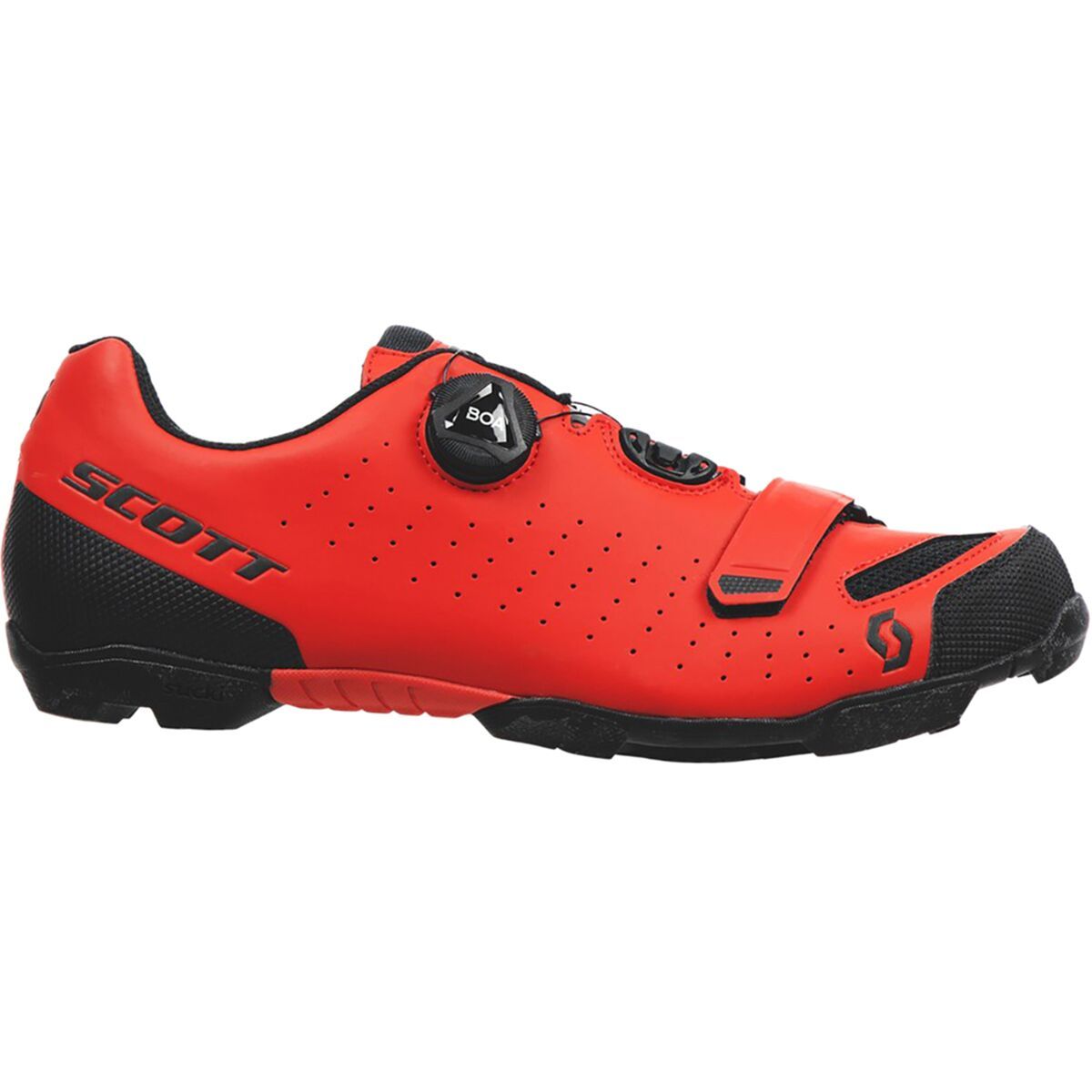Scott MTB Comp BOA Cycling Shoe - Men's Red/Black, 44.0
