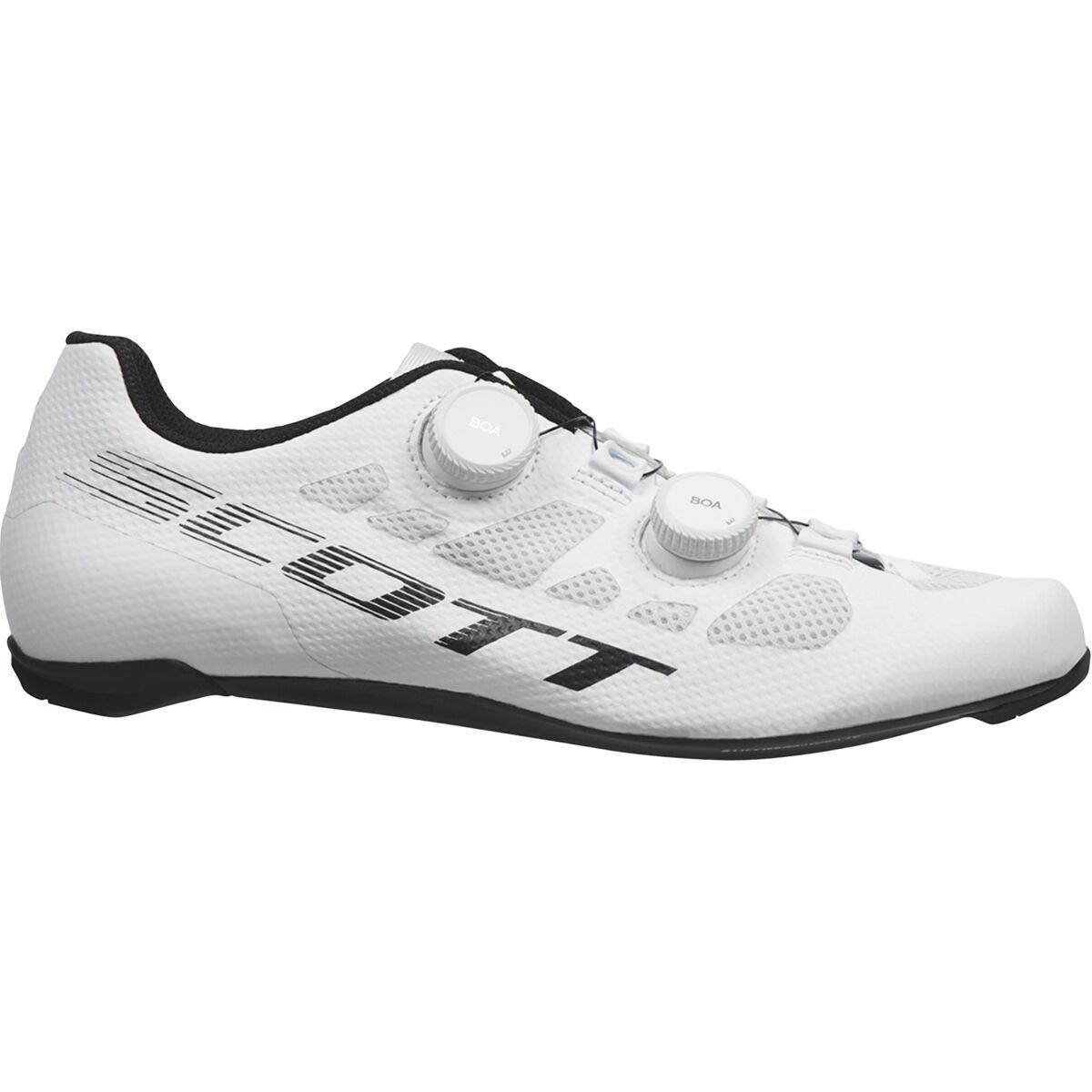 Scott Road RC Evo Cycling Shoe - Men's White/Black, 40.0