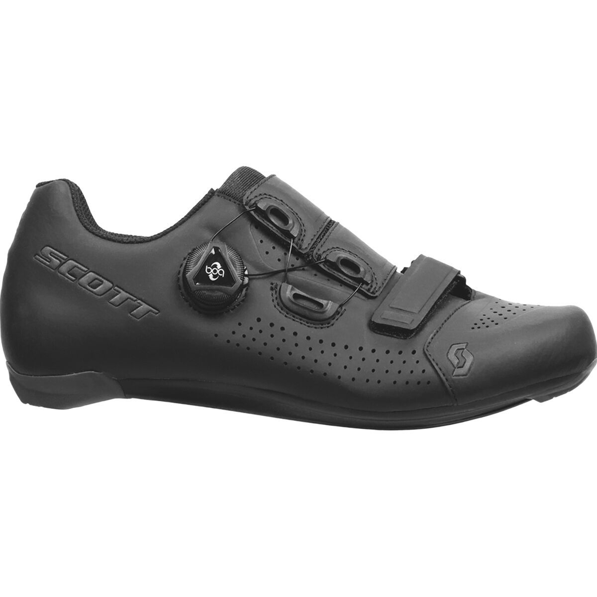 Scott Road Team BOA Cycling Shoe - Men's Matt Black/Dark Grey, 45.0