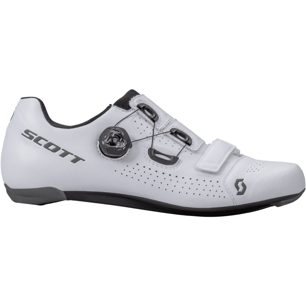 Image of Scott Road Team BOA Cycling Shoe - Men's White/Black, 40