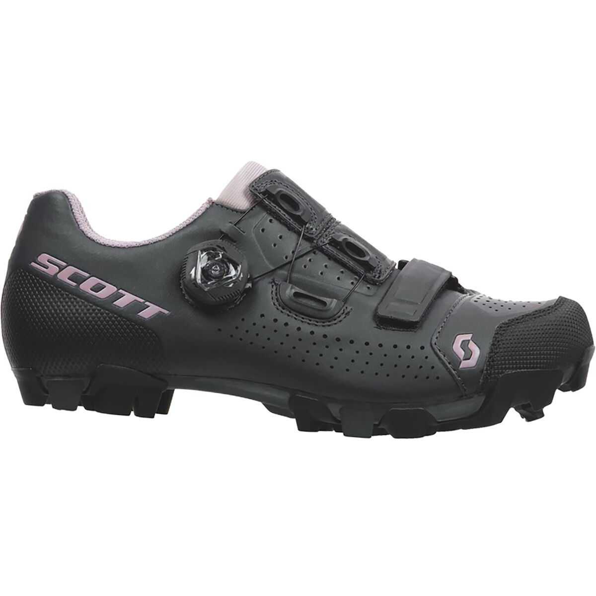 Scott Team BOA Shoe - Women's Dark Grey/Light Pink, 39.0