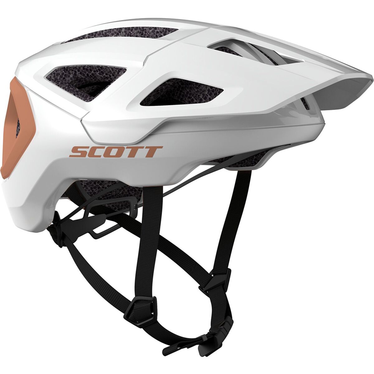 Image of Scott Tago Plus Helmet White/Rose Beige, L
