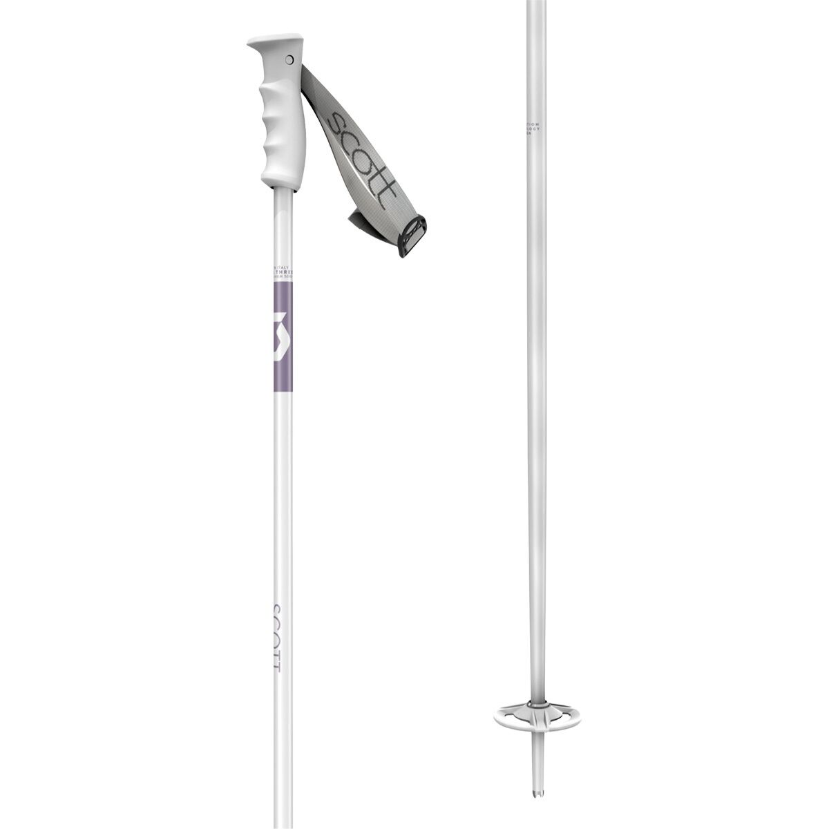 Image of Scott Kacy Ski Pole White Pearl, 46cm