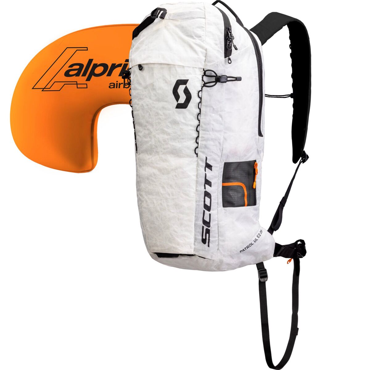 Image of Scott SCO Patrol Ultralight E2 25L Airbag Avypack Kit White/Black, Regular