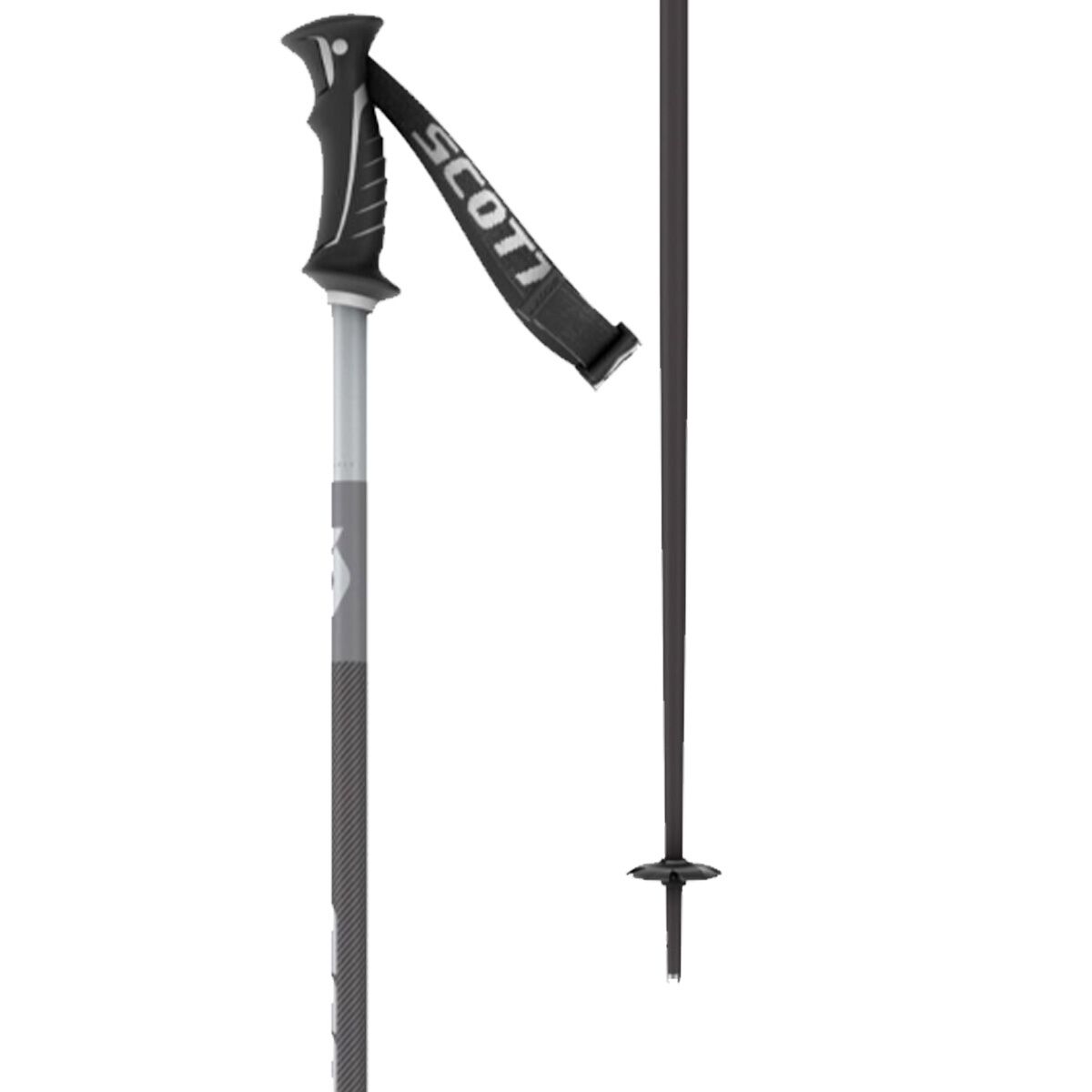 Image of Scott SMU Decree Re-Entry Ski Pole Black, 56in