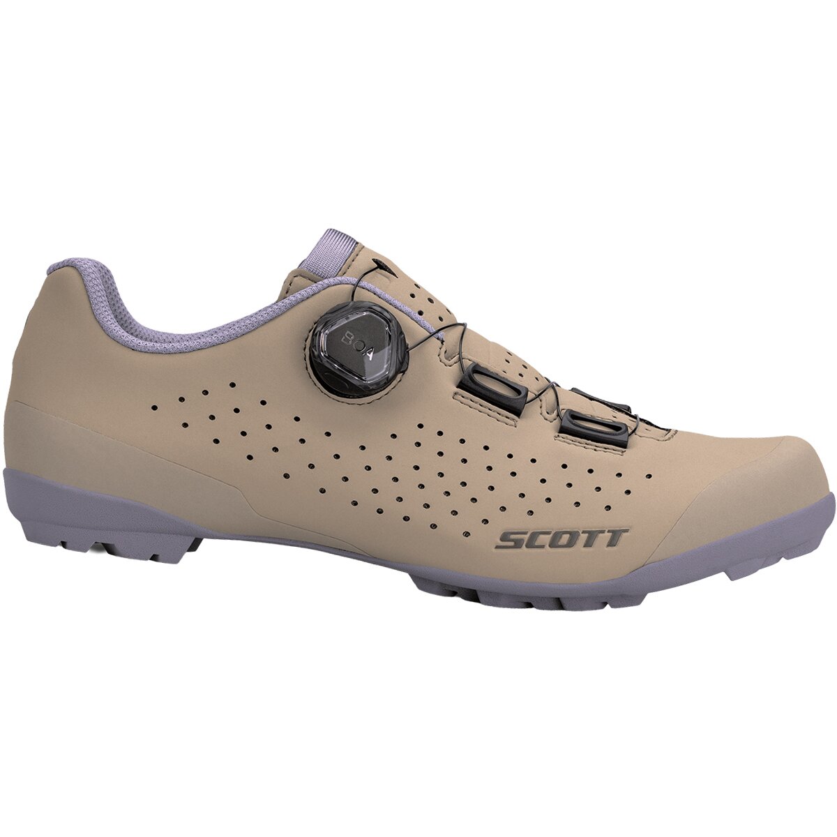 Image of Scott Gravel Pro Cycling Shoe - Women's Toast Beige/Bliss Pink, 38.0