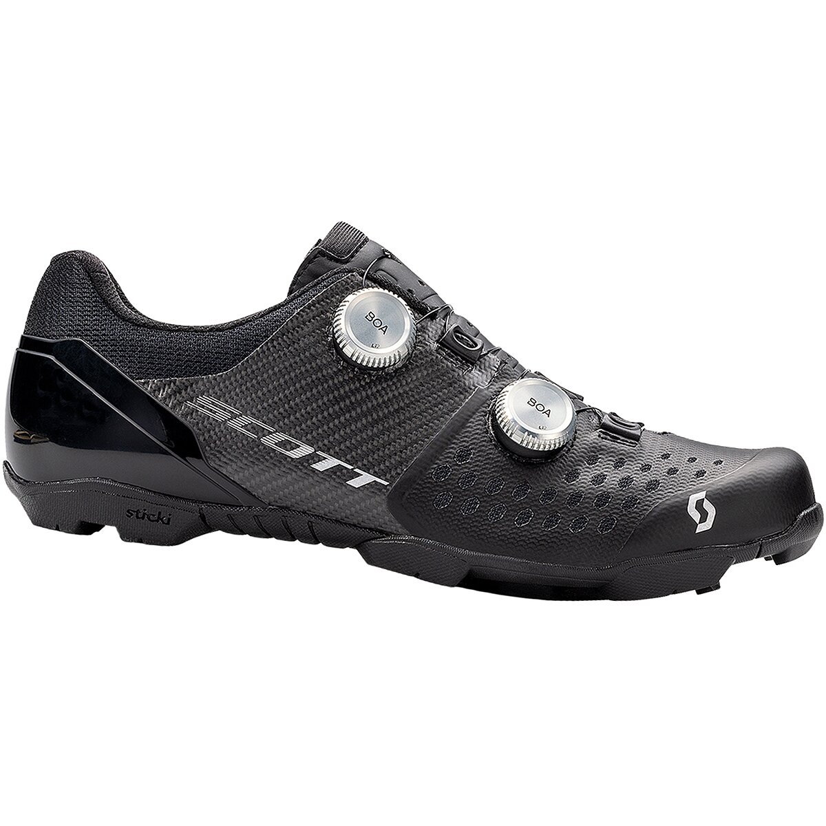 Image of Scott MTB RC Ultimate Cycling Shoe - Men's Black, 45