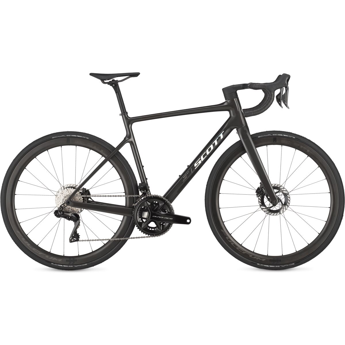 Image of Scott Addict 10 Road Bike Carbon Black, 56