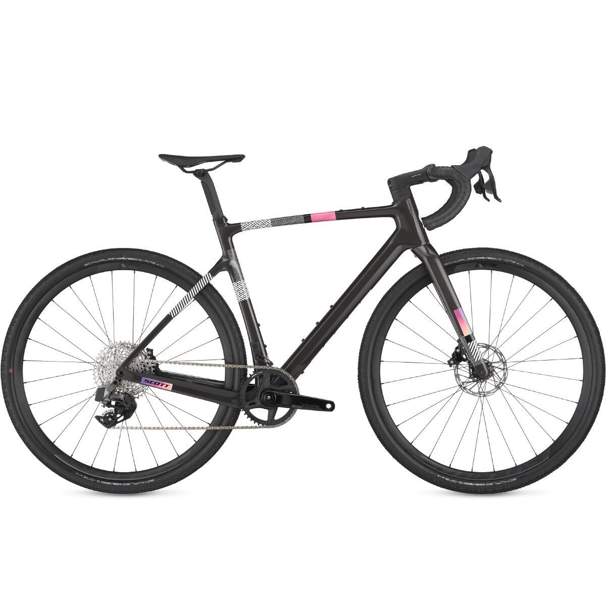 Scott Addict Gravel 30 Gravel Bike Carbon Black, 58