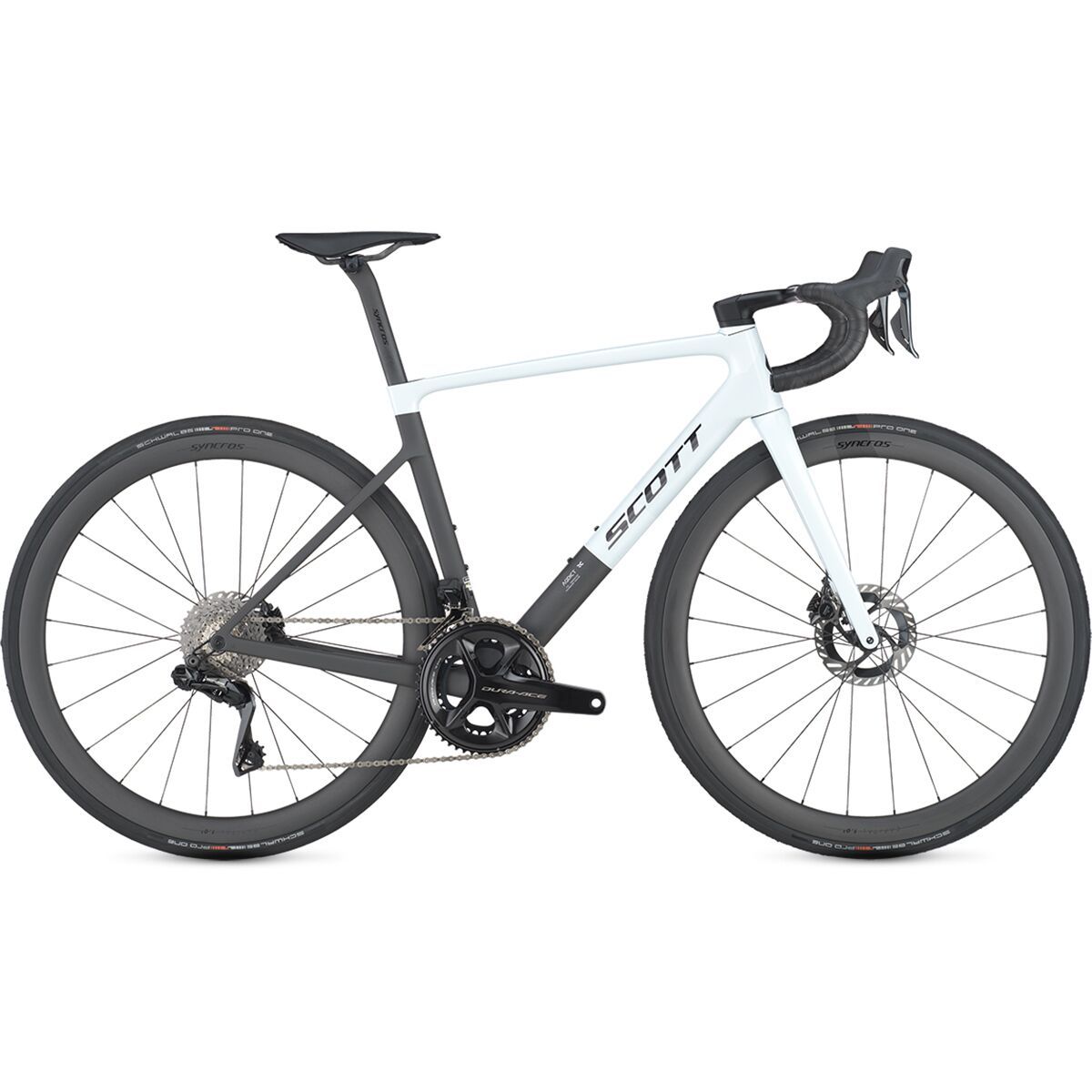 Image of Scott Addict RC Pro Road Bike Cumulus White/Carbon Black, 52