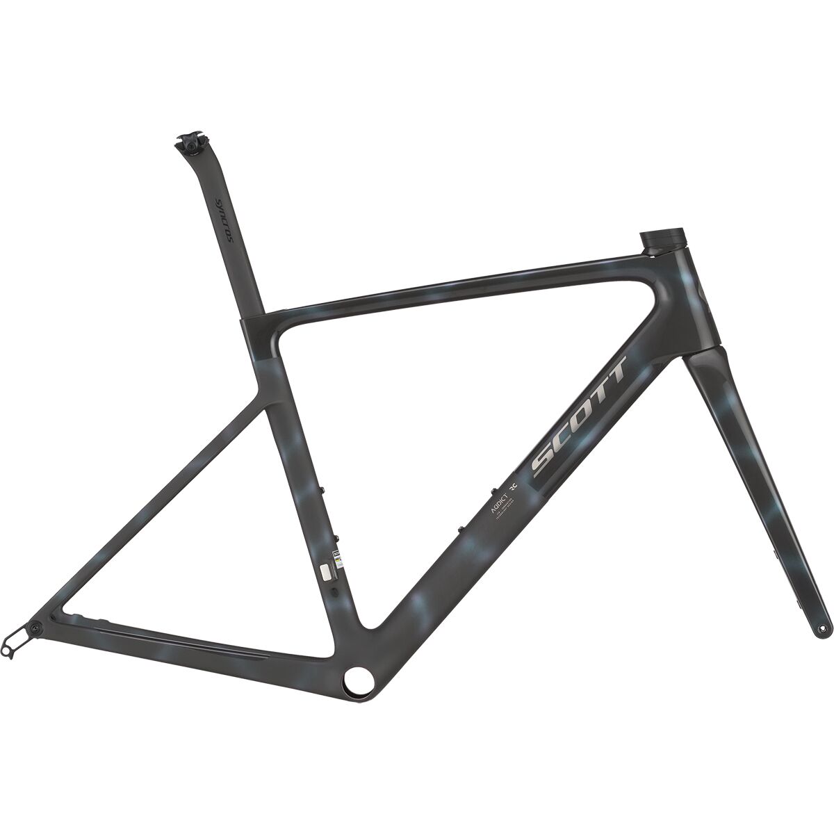Image of Scott Addict RC Ultimate Frameset Sunbeam Black, 54