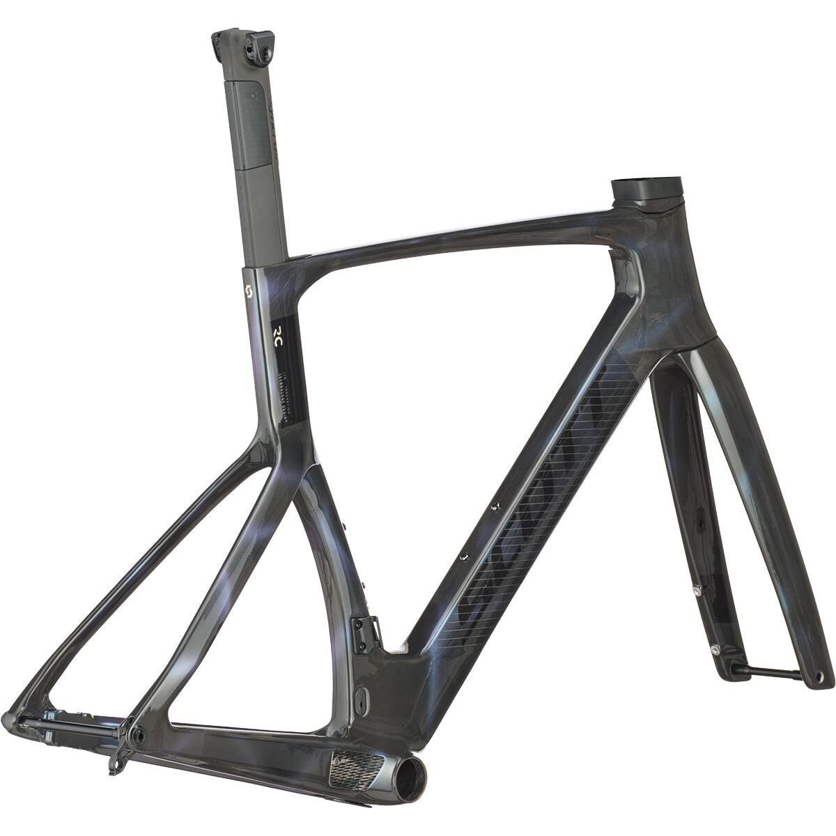 Image of Scott Foil RC Ultimate Road Frameset Sunbeam Black, 54
