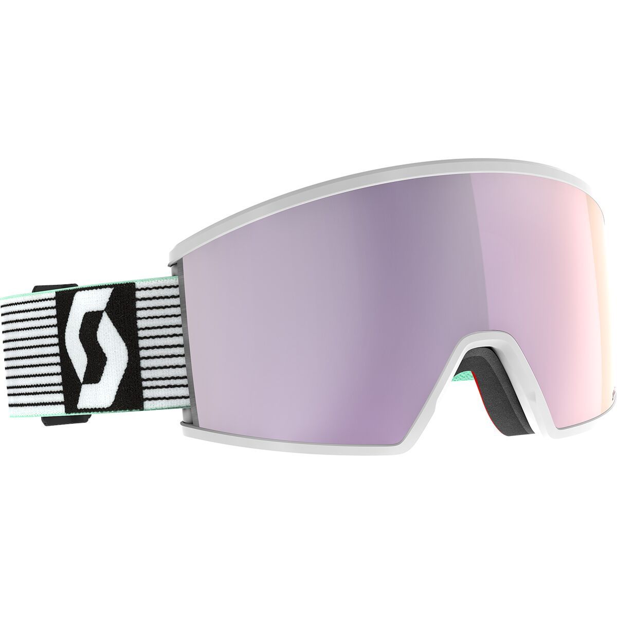 Scott Ambit Goggle White Mint Green