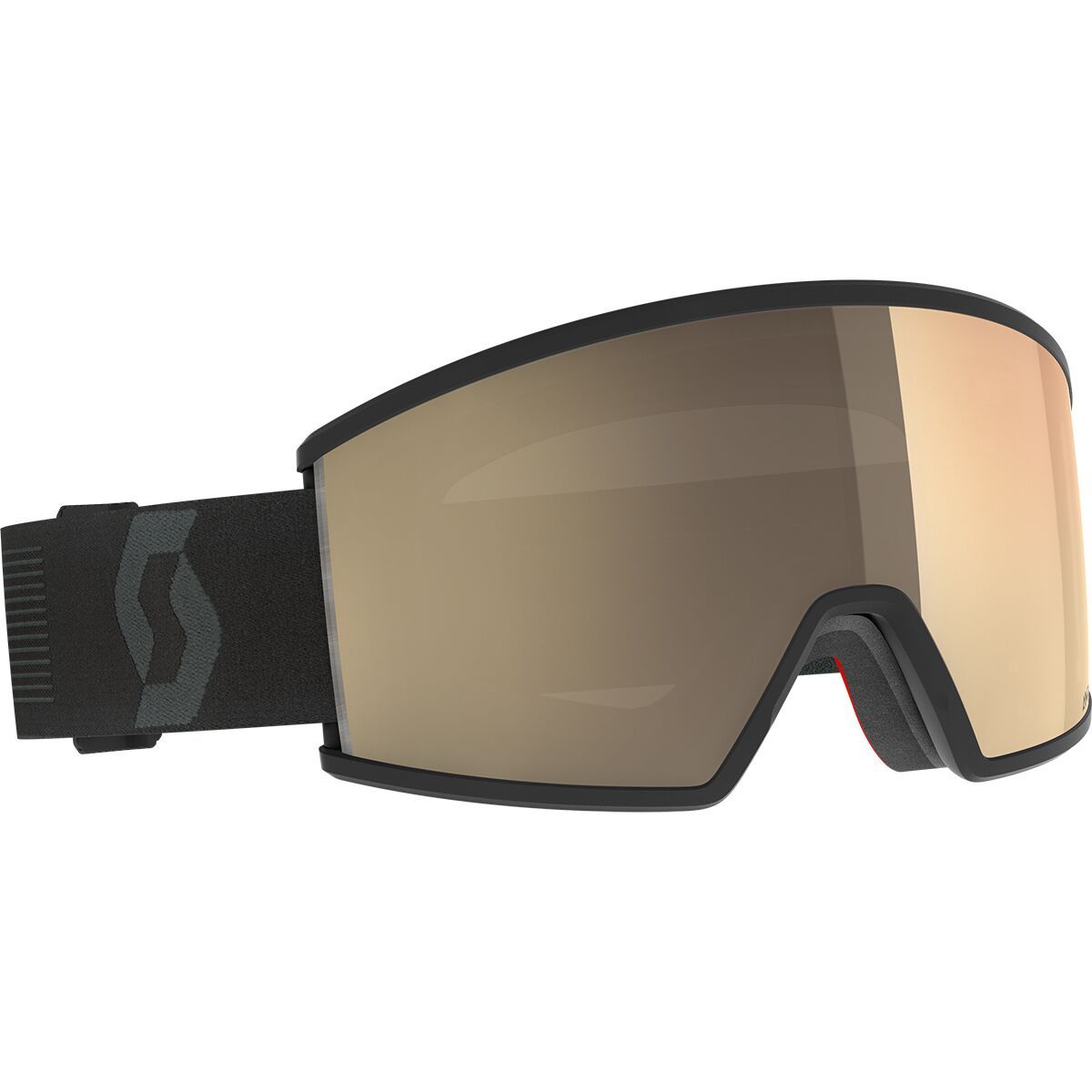 Image of Scott Ambit Light Sensitive Goggle Mineral Black - Bronze Chrome, One Size