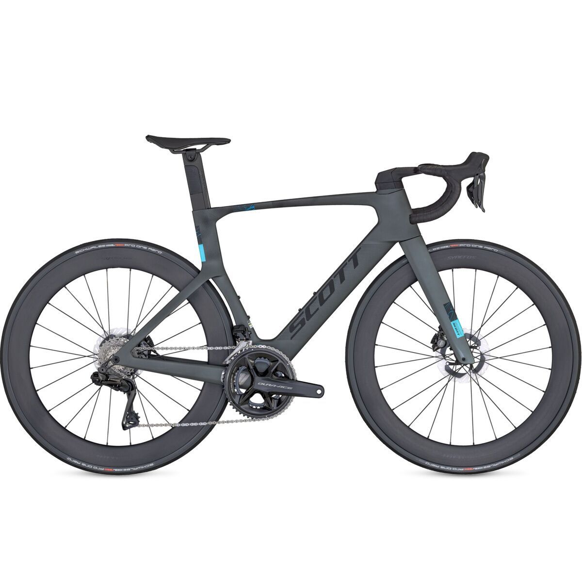 Image of Scott Foil RC Pro Road Bike Dark Grey, 54
