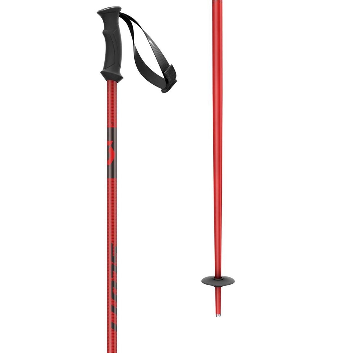 Image of Scott 540 Pro Ski Poles - 2027 Red, 120cm