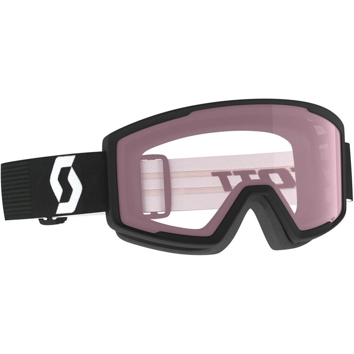 Image of Scott Factor Snow Goggles 2025 Mineral Black W/ Illuminator Lens, One Size