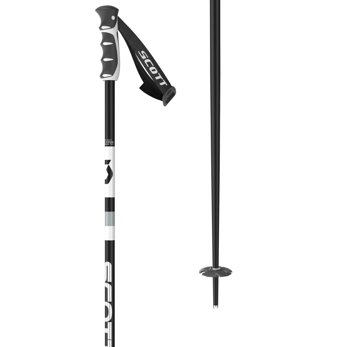 Scott Sun Valley Ski Poles - 2024 Black, 135cm