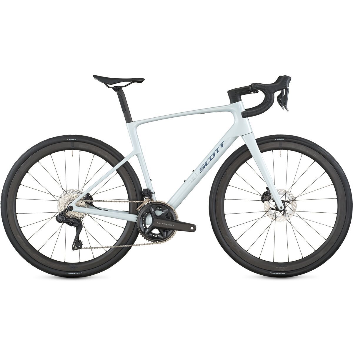 Image of Scott Addict 20 Ultegra Di2 Road Bike Cumulus White, 54