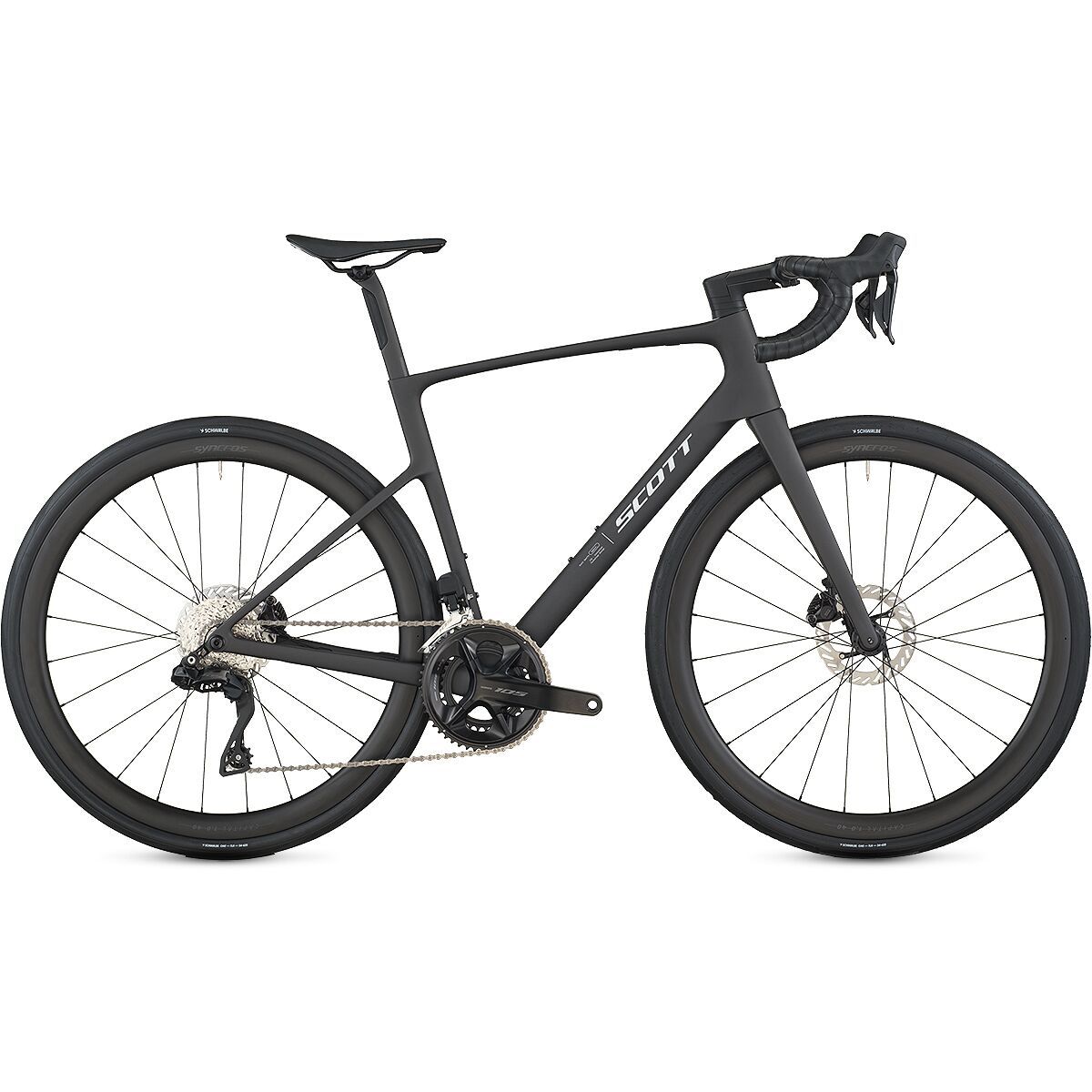 Image of Scott Addict 30 105 Di2 Road Bike Carbon Black, 58