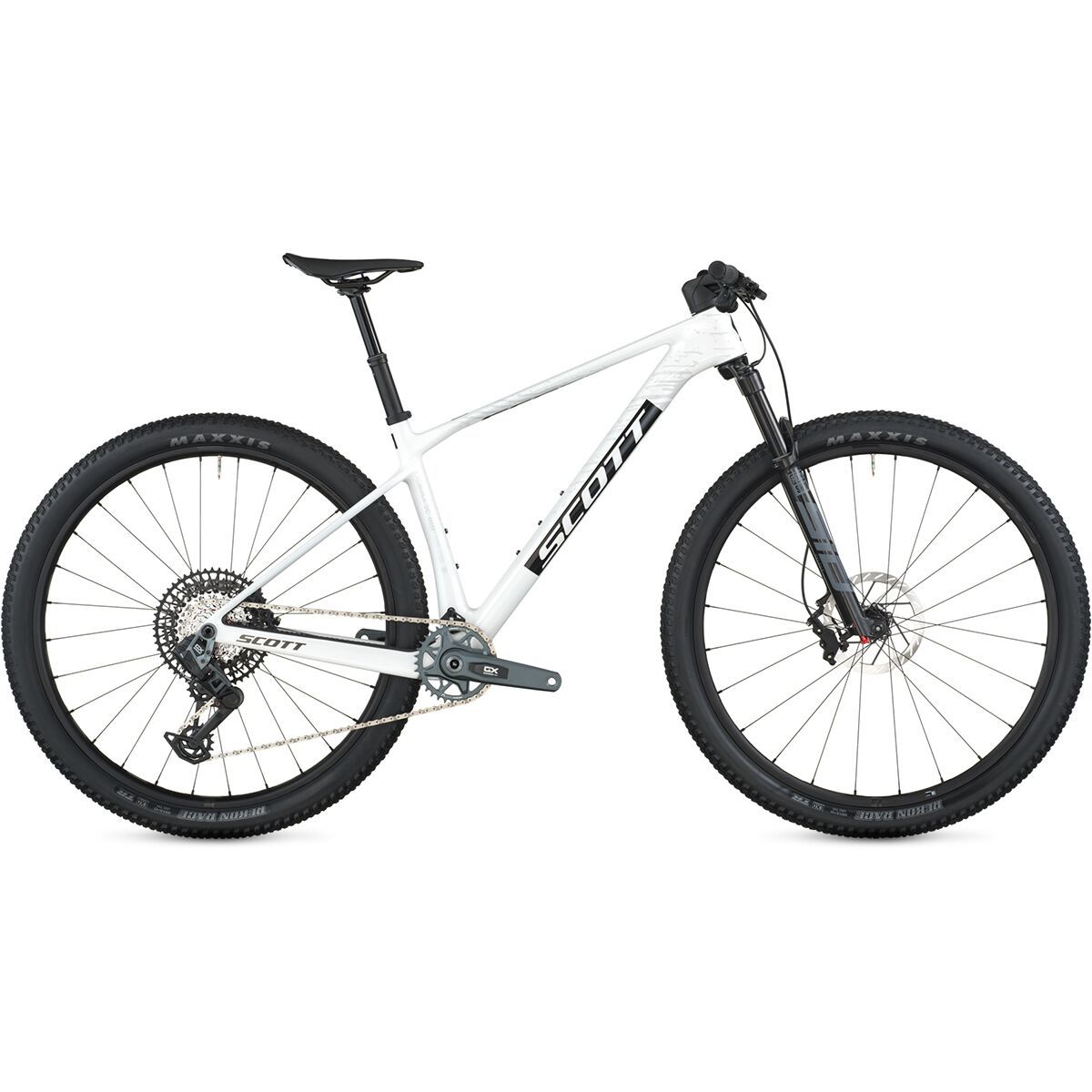 Image of Scott Scale RC Team GX Transmission Mountain Bike White, S